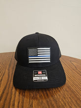 Load image into Gallery viewer, Thin Blue Line patch Hat
