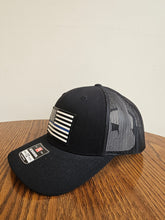 Load image into Gallery viewer, Thin Blue Line patch Hat
